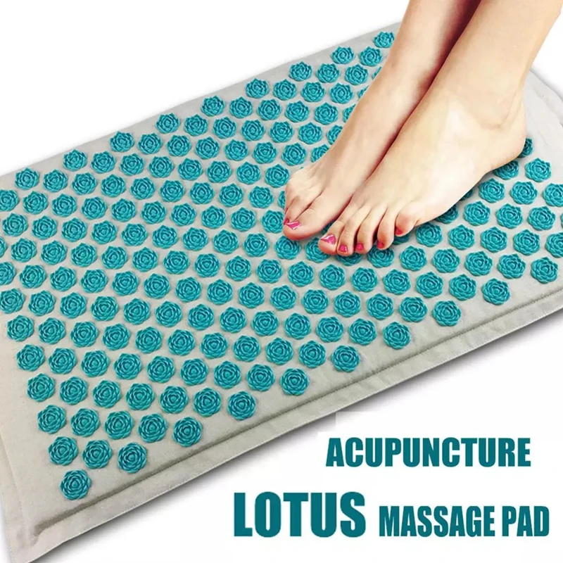 Lotus Acupressure Mat Yoga Massage Mat And Pillow Back Massager For Neck Foot Body Massage Cushion Pad Kuznetsov's Applicator
Lotus Acupressure Mat Yoga Massage Mat And Pillow Back Massager For Neck Foot Body Massage Cushion Pad Kuznetsov's Applicator