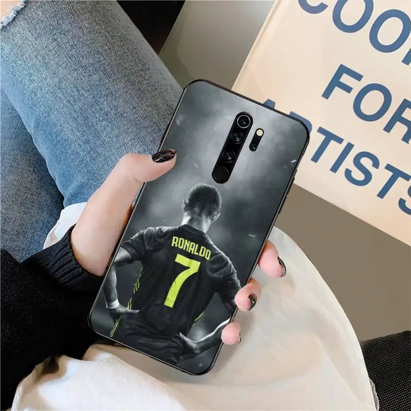 CUTEWANAN CR7 Cristiano Ronaldo Soft Silicone Black Phone Case for Redmi Note 8 8A 7 6 6A 5 5A 4 4X 4A Go Pro Plus Prime
CUTEWANAN CR7 Cristiano Ronaldo Soft Silicone Black Phone Case for Redmi Note 8 8A 7 6 6A 5 5A 4 4X 4A Go Pro Plus Prime