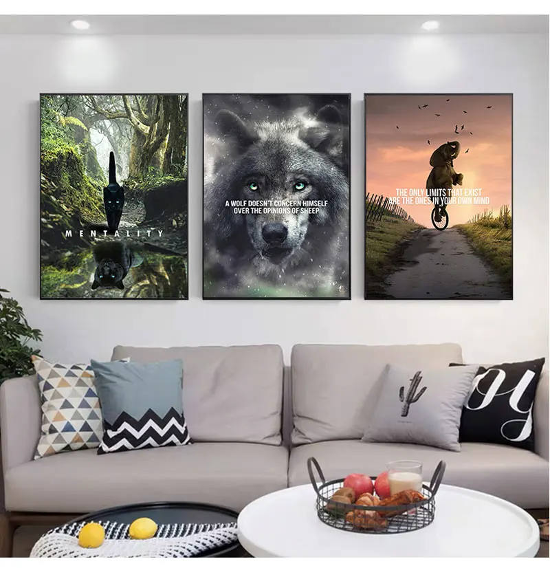 Inspirational Quotes Abstract Art Animals Picture Canvas Painting Oil Painting Poster Modern Wall Art in Livingroom Home Decor
Inspirational Quotes Abstract Art Animals Picture Canvas Painting Oil Painting Poster Modern Wall Art in Livingroom Home Decor