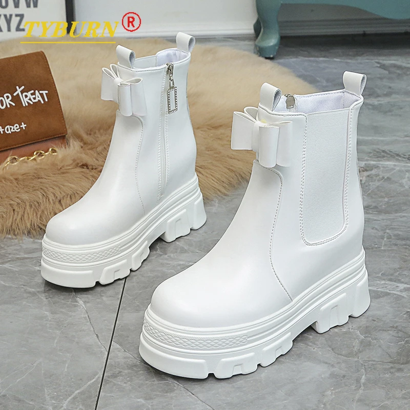 Ankle Boots for Women 2021 Fashion Autumn Winter New Height Increase Platform Shoes Woman Short Boots Wild Platform High Heels
Ankle Boots for Women 2021 Fashion Autumn Winter New Height Increase Platform Shoes Woman Short Boots Wild Platform High Heels