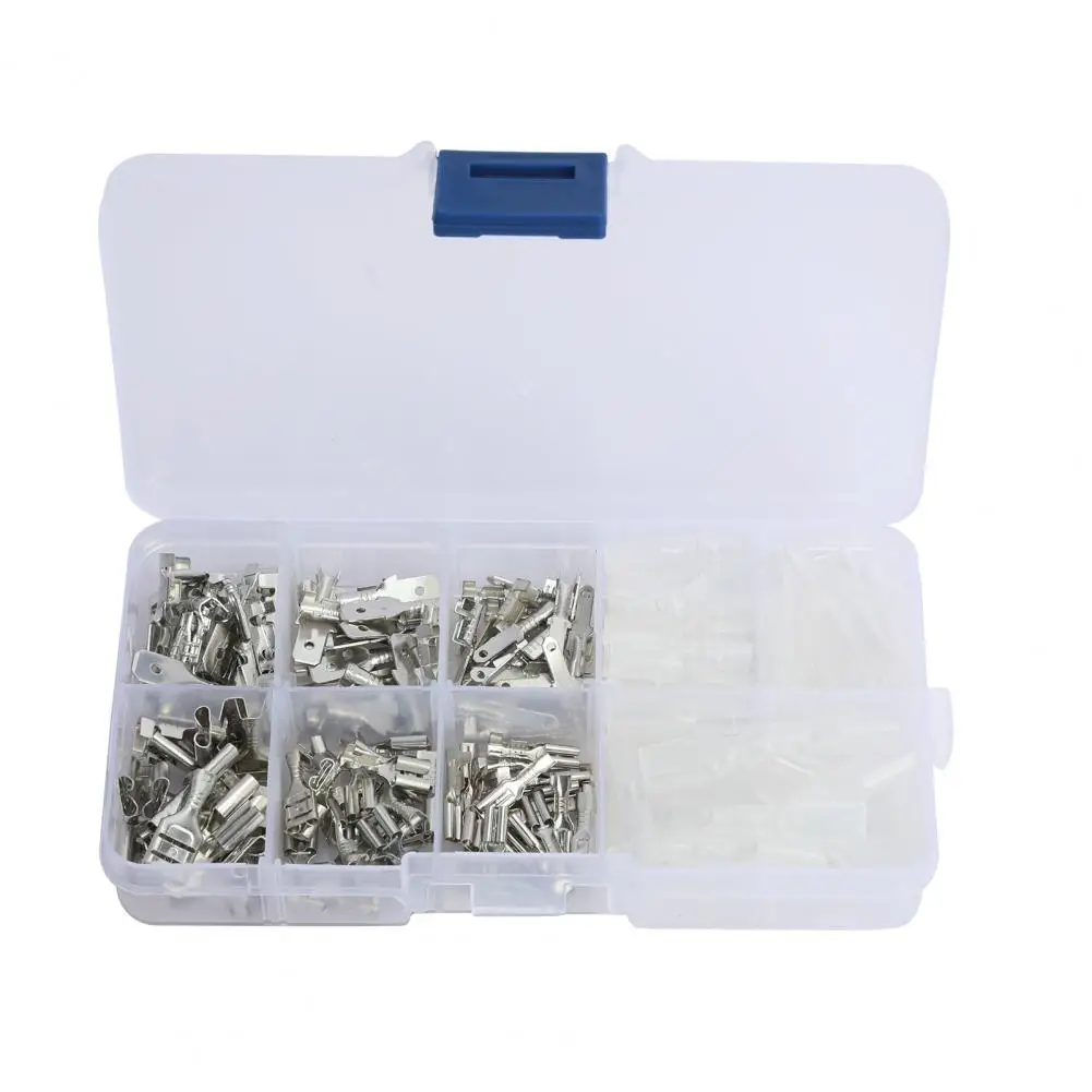 180Pcs Electrical Wire Connectors Smooth Surface High Performance Low Resistivity High Performance Electrical Wire Connectors
180Pcs Electrical Wire Connectors Smooth Surface High Performance Low Resistivity High Performance Electrical Wire Connectors
