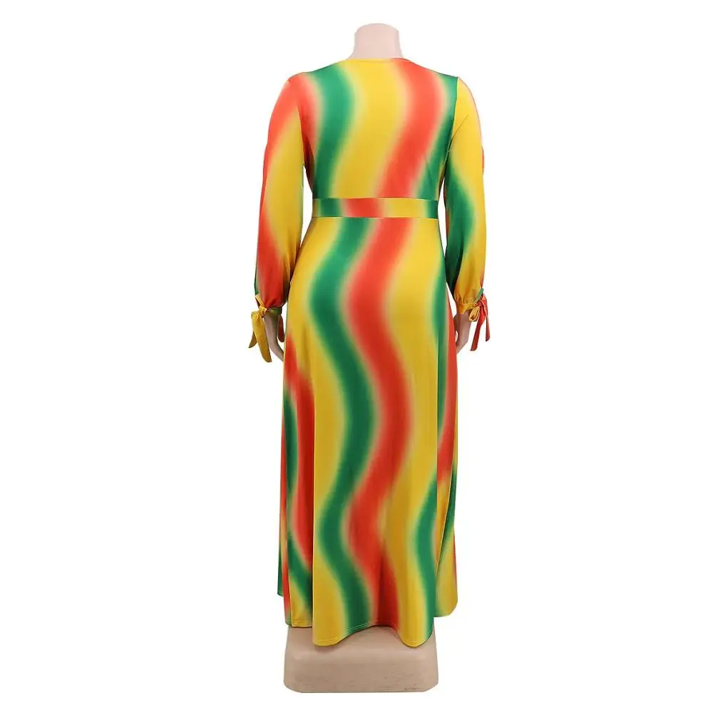 African Dress Women Wedding Plus Size Print Long Sleeve Floor length Sexy Slits Deep V Neck Night Dinner Elegant Long Dress Hot
African Dress Women Wedding Plus Size Print Long Sleeve Floor length Sexy Slits Deep V Neck Night Dinner Elegant Long Dress Hot