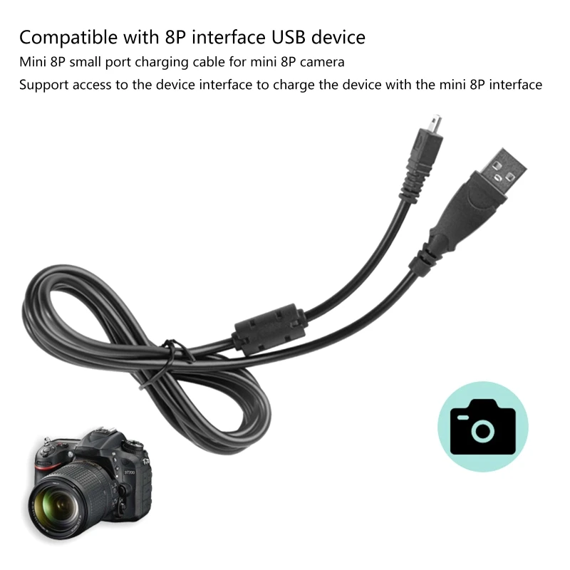 8-контактный USB-кабель для цифровой камеры, шнур для зарядки и синхронизации данных для Olympus Pentaxist FinePix для Sony Nikon Coolpix
8-контактный USB-кабель для цифровой камеры, шнур для зарядки и синхронизации данных для Olympus Pentaxist FinePix для Sony Nikon Coolpix
