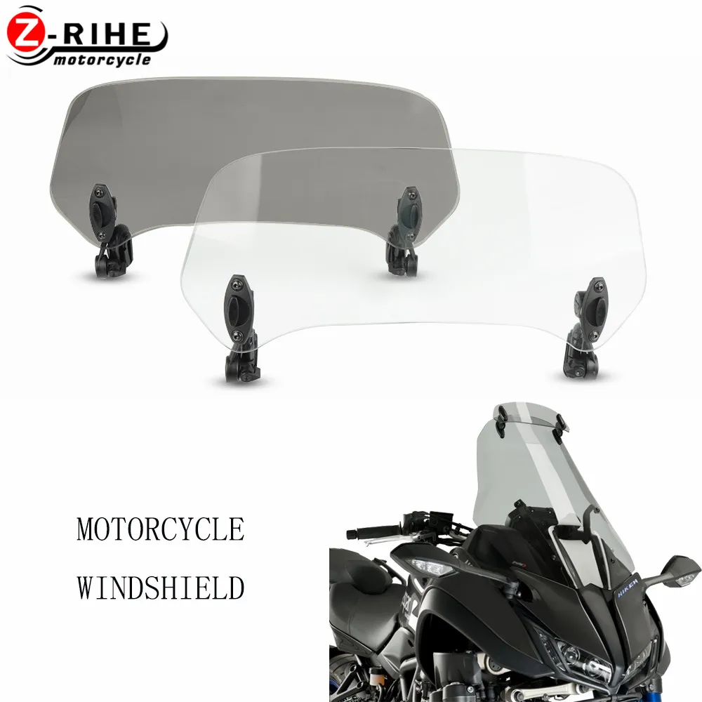 Motorcycle accessories Rising Adjustable Windscreen Windshield Extend Air Deflector Screen Moto Parts for yamaha NIKEN 2018-2019 
Motorcycle accessories Rising Adjustable Windscreen Windshield Extend Air Deflector Screen Moto Parts for yamaha NIKEN 2018-2019