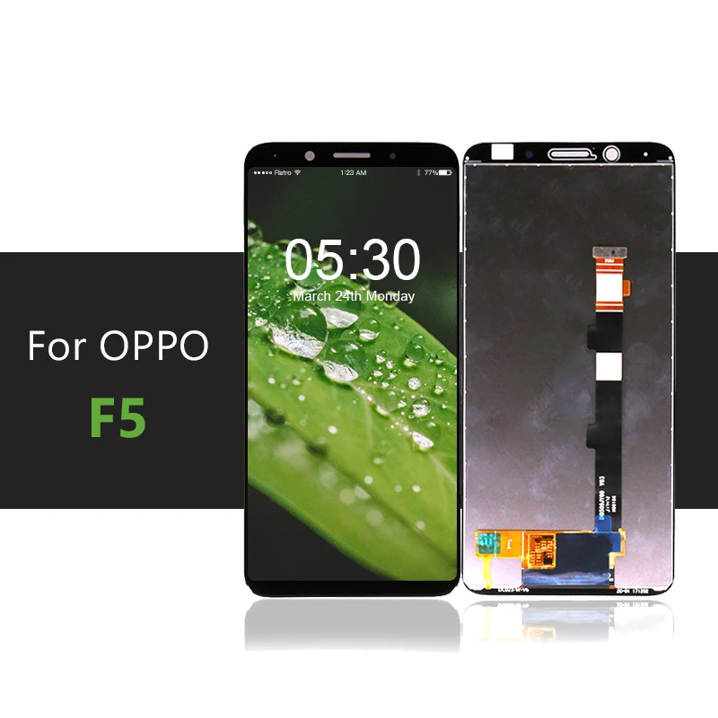 6 дюймовый ЖК дисплей для Oppo F5 кодирующий преобразователь сенсорного экрана в