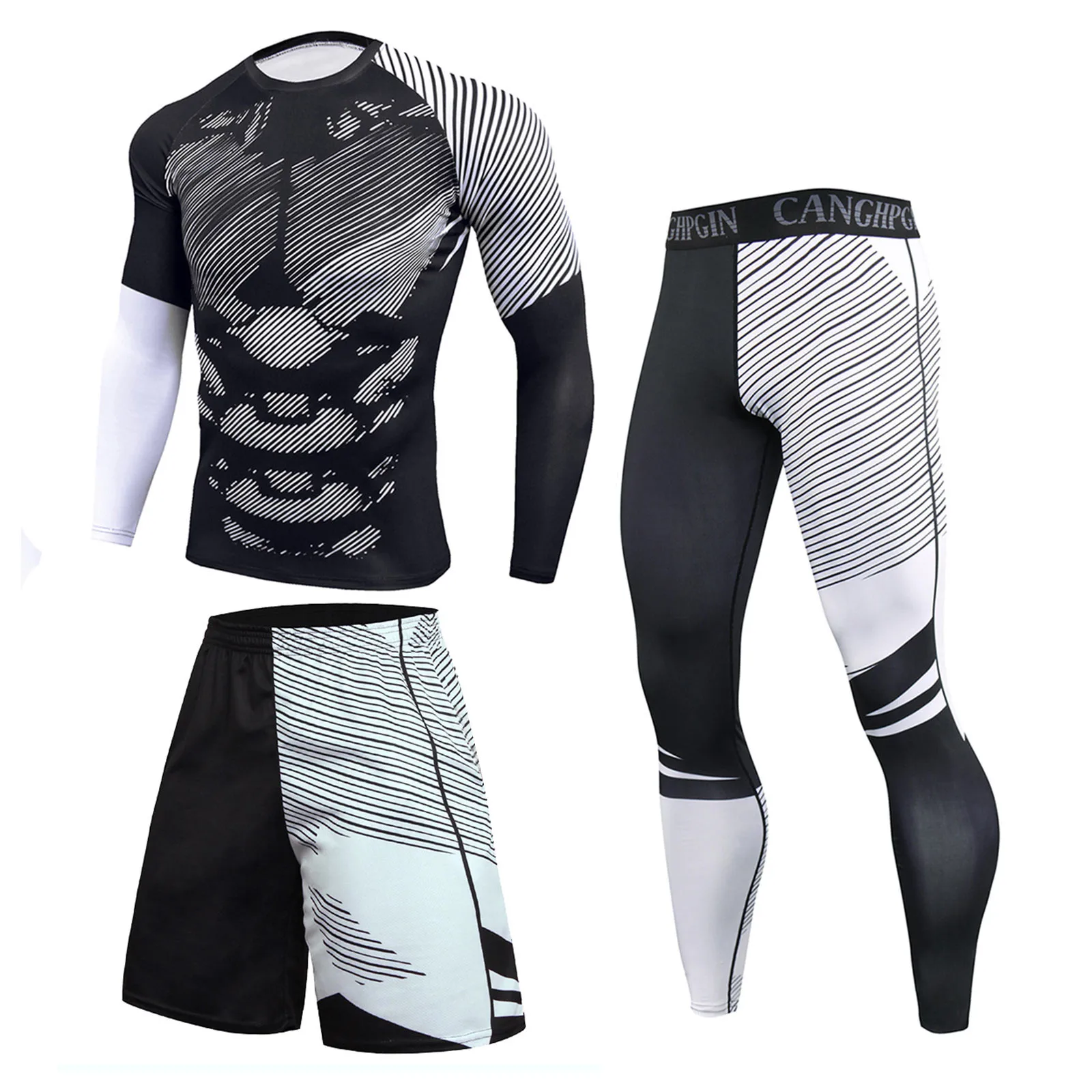 Gym Men's Running Fitness Bodybuild Sportswear Athletic Physical Training Clothes Sports Suits Workout Jogging Men's Sets 2021
Gym Men's Running Fitness Bodybuild Sportswear Athletic Physical Training Clothes Sports Suits Workout Jogging Men's Sets 2021