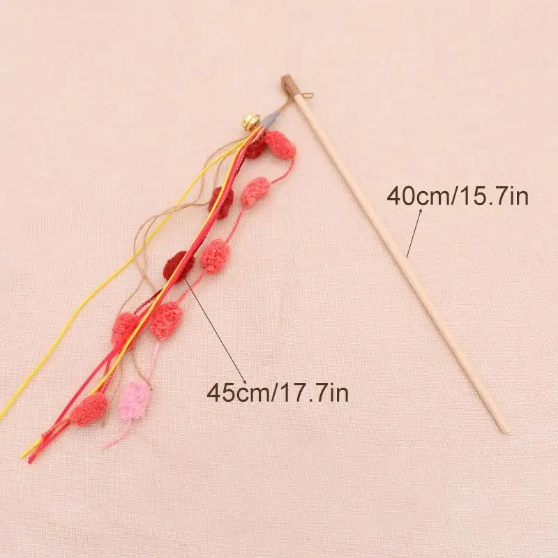 3PCS Cat Teaser Wand Funny Tassel Kitten Wand With Cat Teaser Refill Interactive Pet Toy Plush Kitten Teaser Stick Pet Supplies
3PCS Cat Teaser Wand Funny Tassel Kitten Wand With Cat Teaser Refill Interactive Pet Toy Plush Kitten Teaser Stick Pet Supplies