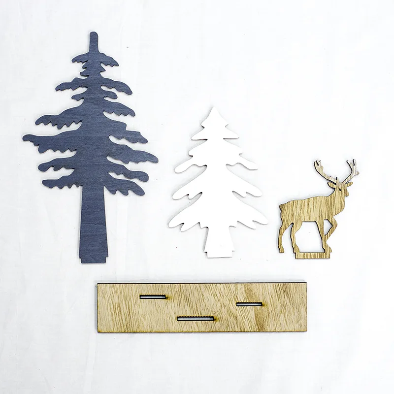 1Pcs Wooden Elk Desktop Decoration Christmas Decorations Creative Three-Dimensional Christmas Tree Ornaments Home Decor
1Pcs Wooden Elk Desktop Decoration Christmas Decorations Creative Three-Dimensional Christmas Tree Ornaments Home Decor