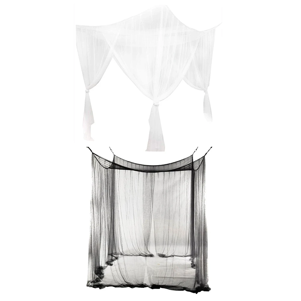 Summer Mosquito Net Bed Canopy Four-Door Square Netting Curtain With Hanging Kit Easy Installation Baby Adults Family Travelling
Summer Mosquito Net Bed Canopy Four-Door Square Netting Curtain With Hanging Kit Easy Installation Baby Adults Family Travelling