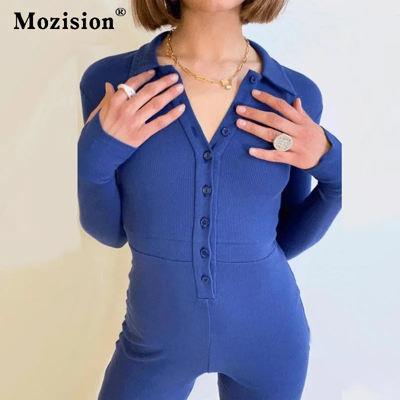 Mozision Knitted Button Wide Leg Jumpsuits Women Brown Long Sleeve playsuit Rompers Femme Autumn Turn-down Collar New Jumpsuit
Mozision Knitted Button Wide Leg Jumpsuits Women Brown Long Sleeve playsuit Rompers Femme Autumn Turn-down Collar New Jumpsuit