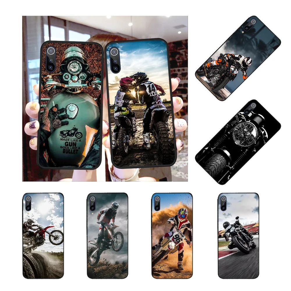 NBDRUICAI Ретро мото крест мотоцикл шикарный милый чехол для телефона Redmi Note 8 8A 7 6 6A 5 5A