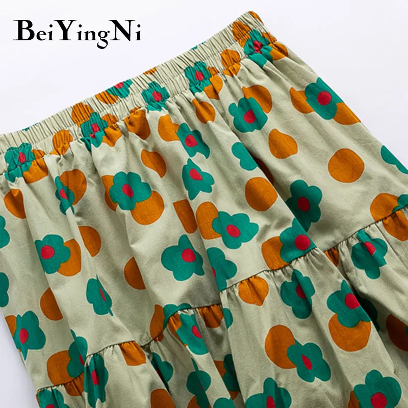Beiyingni Womens Dots Printed High Waist Midi Skirts Vintage Casual Pleated Cupcake Skirt Streetwear Leisure Korean Fashion Saia
Beiyingni Womens Dots Printed High Waist Midi Skirts Vintage Casual Pleated Cupcake Skirt Streetwear Leisure Korean Fashion Saia
