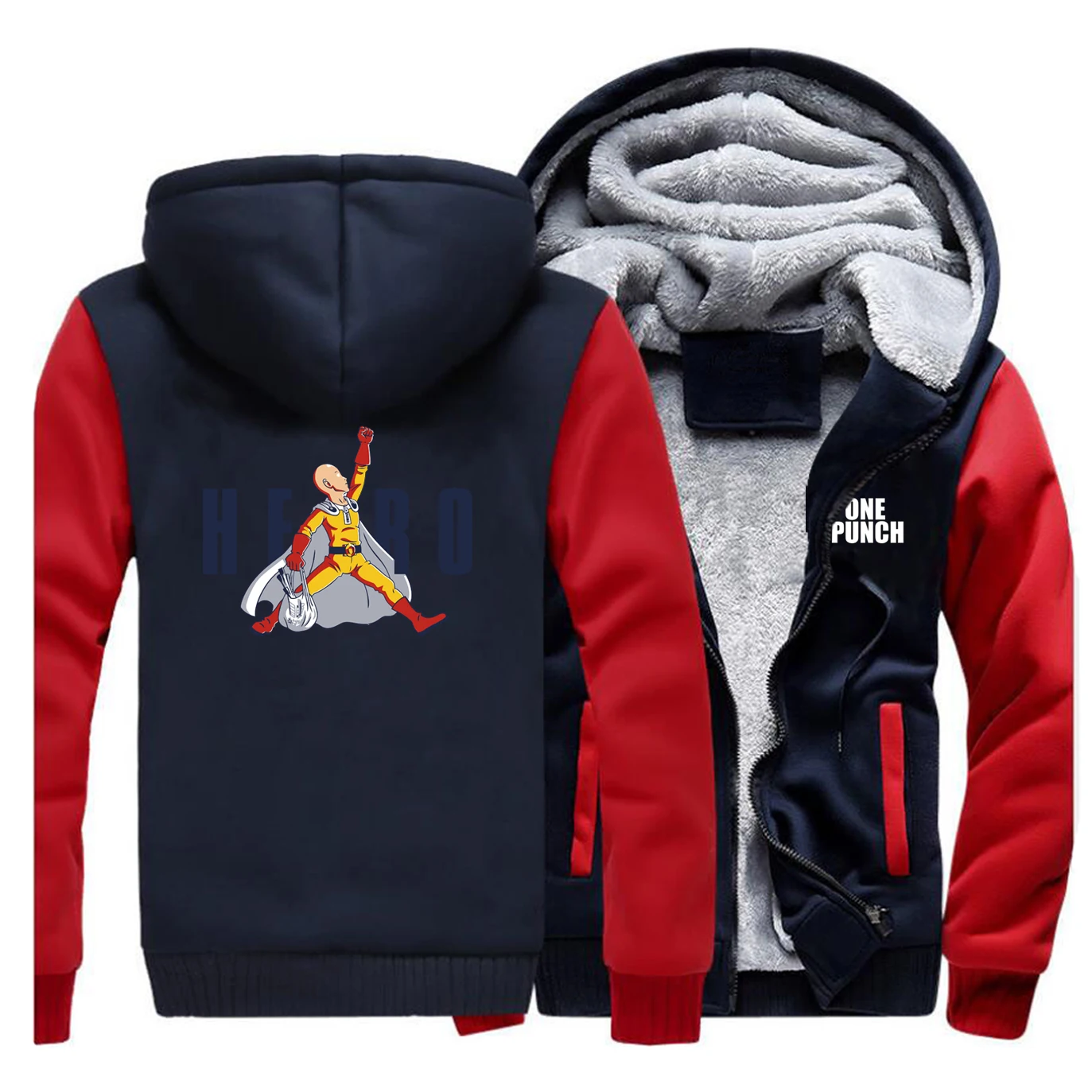 One Punch Man Hoodie Sweatshirt men Cosplay Streetwear mens Winter Fleece Warm Jacket casual Japanese Anime saitama Thick Coat
One Punch Man Hoodie Sweatshirt men Cosplay Streetwear mens Winter Fleece Warm Jacket casual Japanese Anime saitama Thick Coat