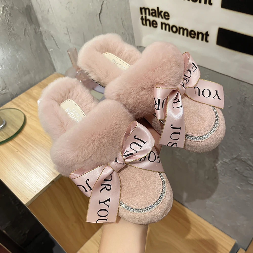 Women Fur Slippers Fluffy Soft Furry Slippers Thick Candy Color Flat Heel Non slip Home Shoes Ladies Luxury Design Footwear
Women Fur Slippers Fluffy Soft Furry Slippers Thick Candy Color Flat Heel Non slip Home Shoes Ladies Luxury Design Footwear
