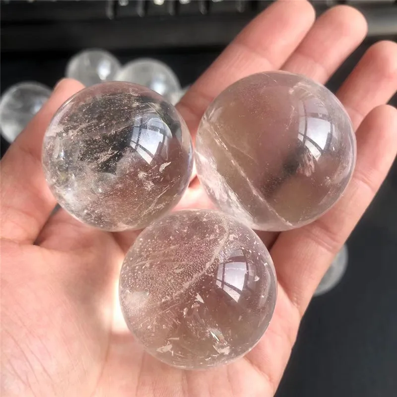 1pcs Natural white Crystal Ball Reiki Quartz Energy Ore Mineral Healing Amethyst Stone For Home Decoration Collection DIY Gift
1pcs Natural white Crystal Ball Reiki Quartz Energy Ore Mineral Healing Amethyst Stone For Home Decoration Collection DIY Gift