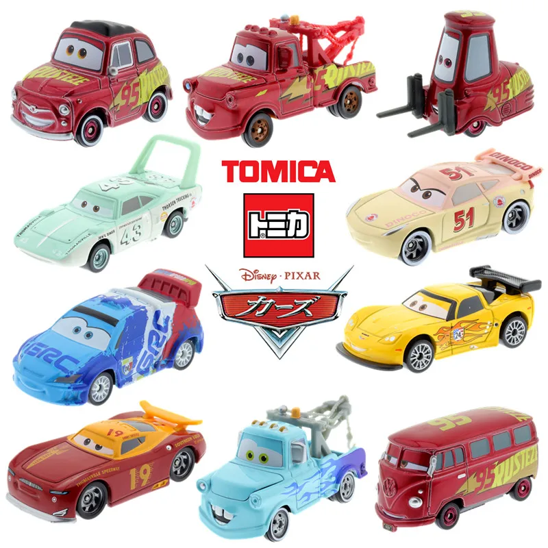 Takara Tomy Tomica Disney Pixar Cars Century Model Kit литье под давлением миниатюрные детские игрушки