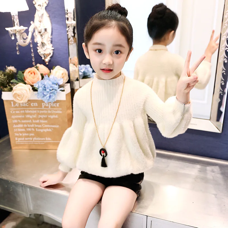 Girl Sweater Kids Baby Outwear Tops 2021 Loose Thicken Warm Winter Autumn Knitting School Sport Pullover Children Clothing
Girl Sweater Kids Baby Outwear Tops 2021 Loose Thicken Warm Winter Autumn Knitting School Sport Pullover Children Clothing