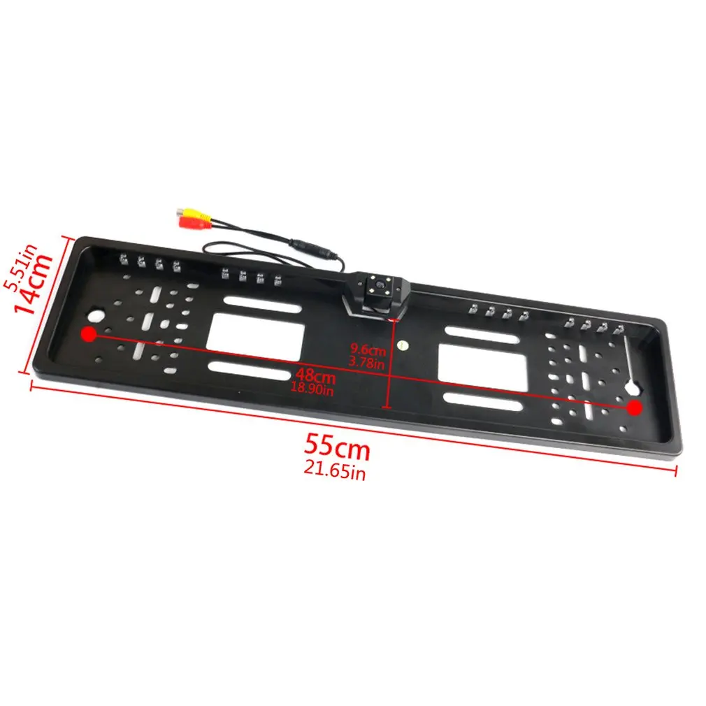 16LED Europe License Plate Frame Car Rear View Camera Waterproof Night Vision Reverse Backup Camera Led Light Parking System
16LED Europe License Plate Frame Car Rear View Camera Waterproof Night Vision Reverse Backup Camera Led Light Parking System