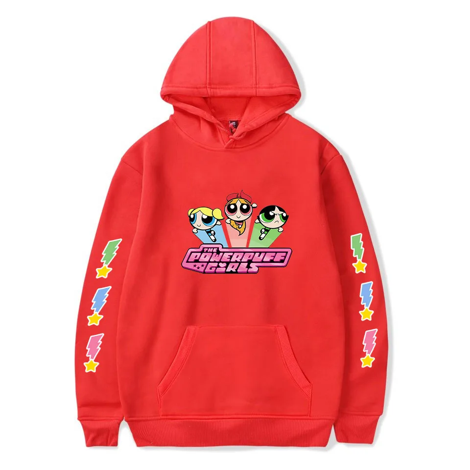 Hot Anime Powerpuff Hoodie Sweatshirts Boy Girl Anime Hooded Autumn Winter Clothing Powerpuff Sweatshirts Harajuku Clothes 
Hot Anime Powerpuff Hoodie Sweatshirts Boy Girl Anime Hooded Autumn Winter Clothing Powerpuff Sweatshirts Harajuku Clothes