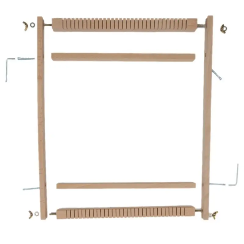 Wooden Weaving Loom Crafts DIY Hand Knitting Tapestry Hand-Knitted Machine Kit for Beginners Children E56C
Wooden Weaving Loom Crafts DIY Hand Knitting Tapestry Hand-Knitted Machine Kit for Beginners Children E56C