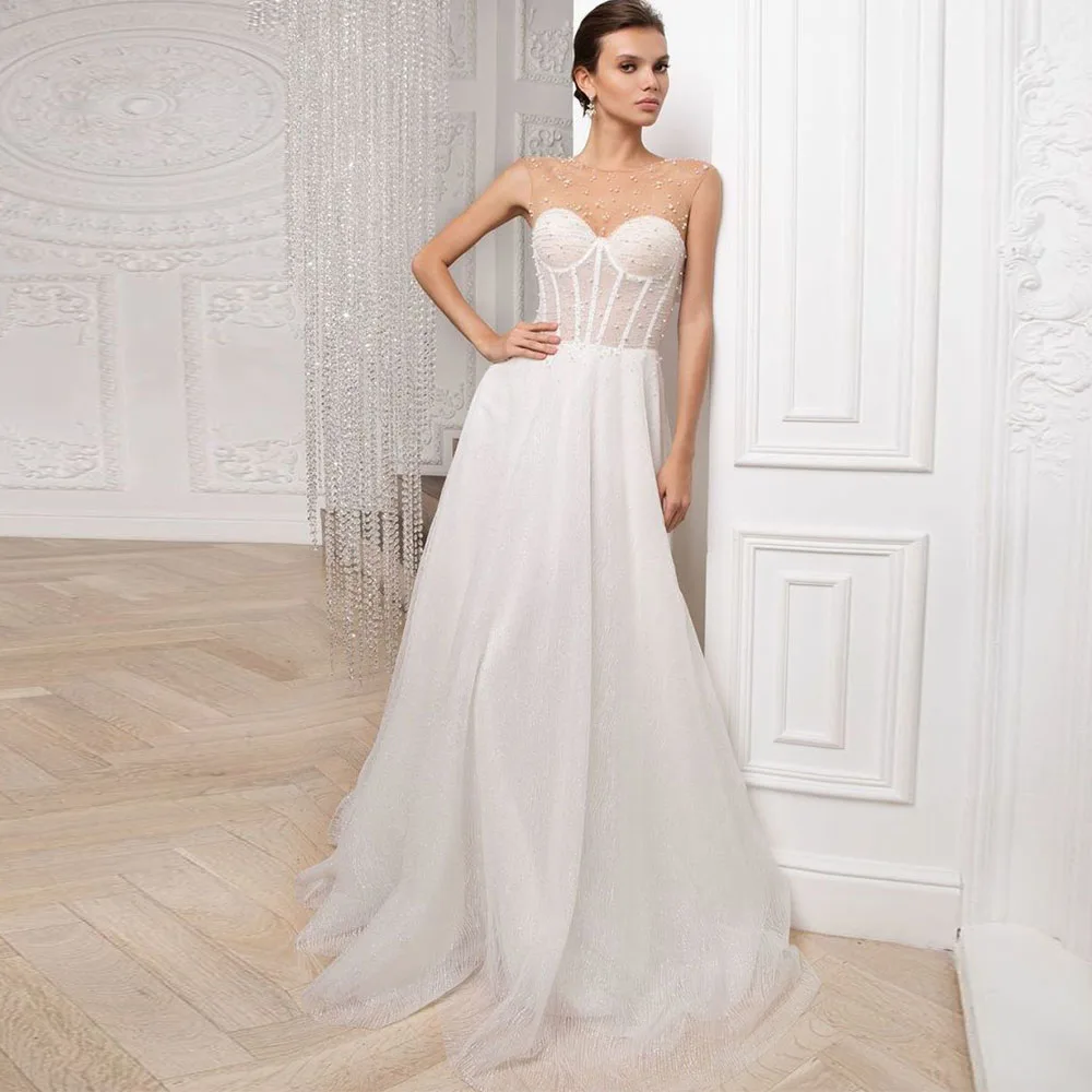 Charming Bridal Dresses Sweetheart A-Line Tulle Court Train Gentle Sleeveless Lace Up Back Design Wedding Gown Brides Customized
Charming Bridal Dresses Sweetheart A-Line Tulle Court Train Gentle Sleeveless Lace Up Back Design Wedding Gown Brides Customized