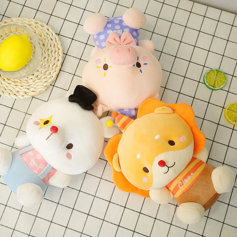 23 см милый мультяшный цирковый плюшевый домашний Декор женский для детей и студентов праздничный день рождения Рождественские подарки для ... 
23 см милый мультяшный цирковый плюшевый домашний Декор женский для детей и студентов праздничный день рождения Рождественские подарки для ...