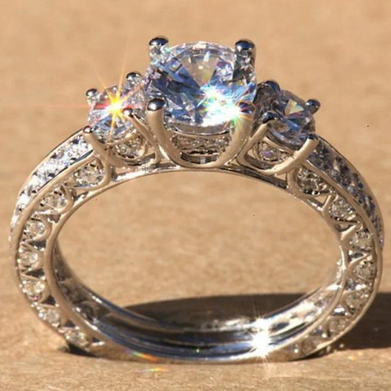 Classic old-fashioned White Diamond Engagement Wedding Princess Ring Love Diamond Ring Size 5-11
Classic old-fashioned White Diamond Engagement Wedding Princess Ring Love Diamond Ring Size 5-11