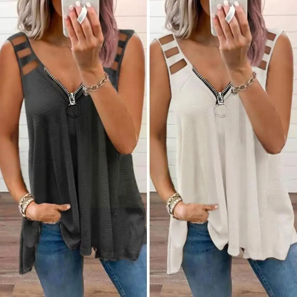 Women Color Off Shoulder T-shirts Summer Sexy Hollow Clothes Out Top Female Neck Round Tops Tee Tshirt Simple Sleeveless U4B3
Women Color Off Shoulder T-shirts Summer Sexy Hollow Clothes Out Top Female Neck Round Tops Tee Tshirt Simple Sleeveless U4B3