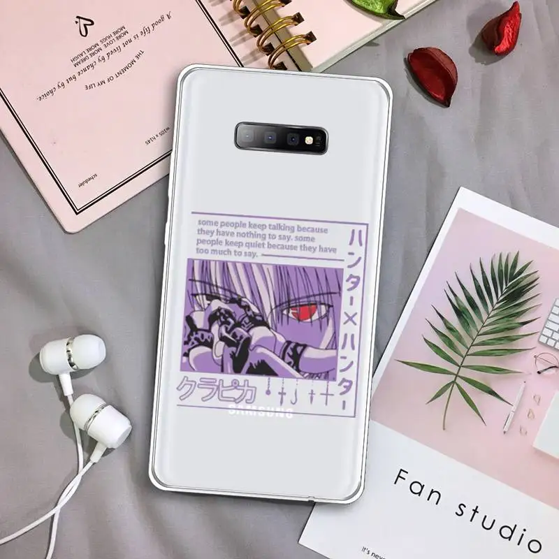 Hunter X Killua Zoldyck Anime luxury shell Phone Case Transparent For Samsung Galaxy A 71 21s S note 8 9 10 plus 20 ultra
Hunter X Killua Zoldyck Anime luxury shell Phone Case Transparent For Samsung Galaxy A 71 21s S note 8 9 10 plus 20 ultra
