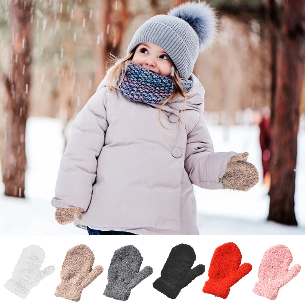 Plush Thick Warm Baby Gloves Winter Plus Velvet Mittens Children Kid Coral Fleece Full Finger Gloves For 1-4Y Kids Gloves
Plush Thick Warm Baby Gloves Winter Plus Velvet Mittens Children Kid Coral Fleece Full Finger Gloves For 1-4Y Kids Gloves