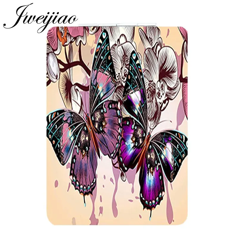 Youhaken Flower Butterfly Shape Fashion Pocket Mirror Folding Leather PU Portable Popular Makeup Mirror For Friends With Taste
Youhaken Flower Butterfly Shape Fashion Pocket Mirror Folding Leather PU Portable Popular Makeup Mirror For Friends With Taste