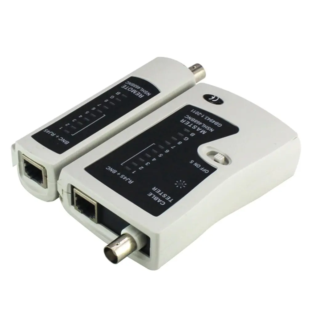 Диагностический инструмент портативный сетевой кабель LAN провод RJ45 BNC тест