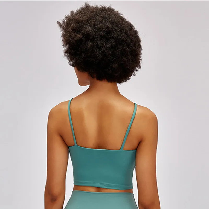 Yoga Fitness Sports Bra Workout Sexy Sports Bra With Chest Pad Gathers Stereotypes Vest-type Receiving Breasts Gym Suspenders
Yoga Fitness Sports Bra Workout Sexy Sports Bra With Chest Pad Gathers Stereotypes Vest-type Receiving Breasts Gym Suspenders