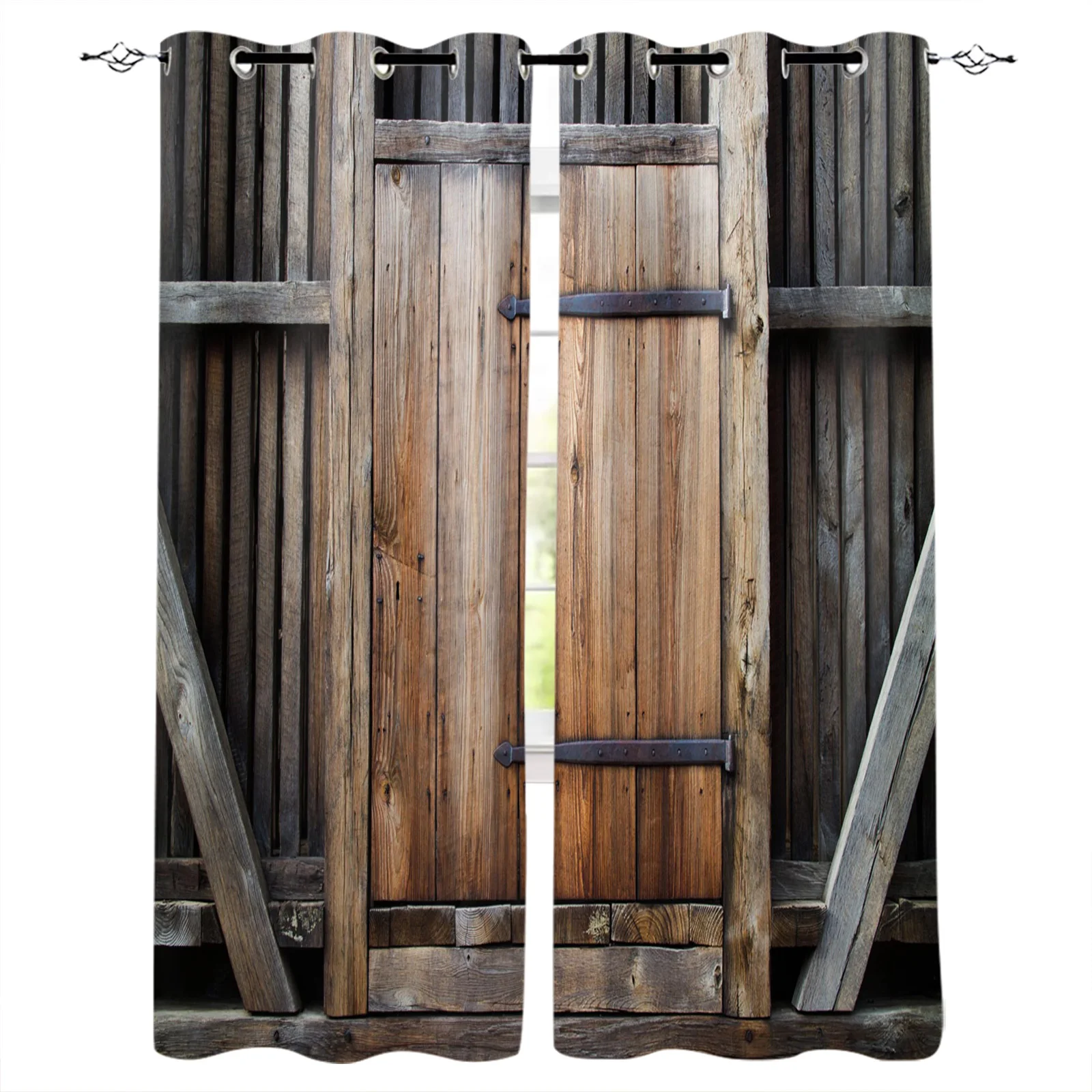 Дверные доски дом старые коричневые вертикальные шторы в спальне гостиной Холла для Дома кухни Оконные Занавески 
Дверные доски дом старые коричневые вертикальные шторы в спальне гостиной Холла для Дома кухни Оконные Занавески