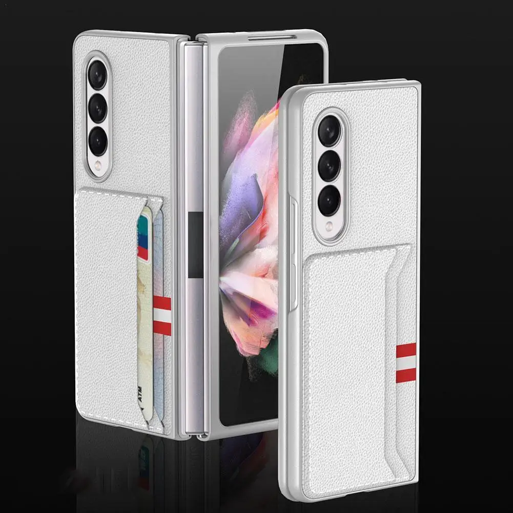 New High Quality PU Leather Card Slot Wallet Case For Samsung Zfold 3 Case For Samsung Z Fold 3 Accessories Protect Case
New High Quality PU Leather Card Slot Wallet Case For Samsung Zfold 3 Case For Samsung Z Fold 3 Accessories Protect Case