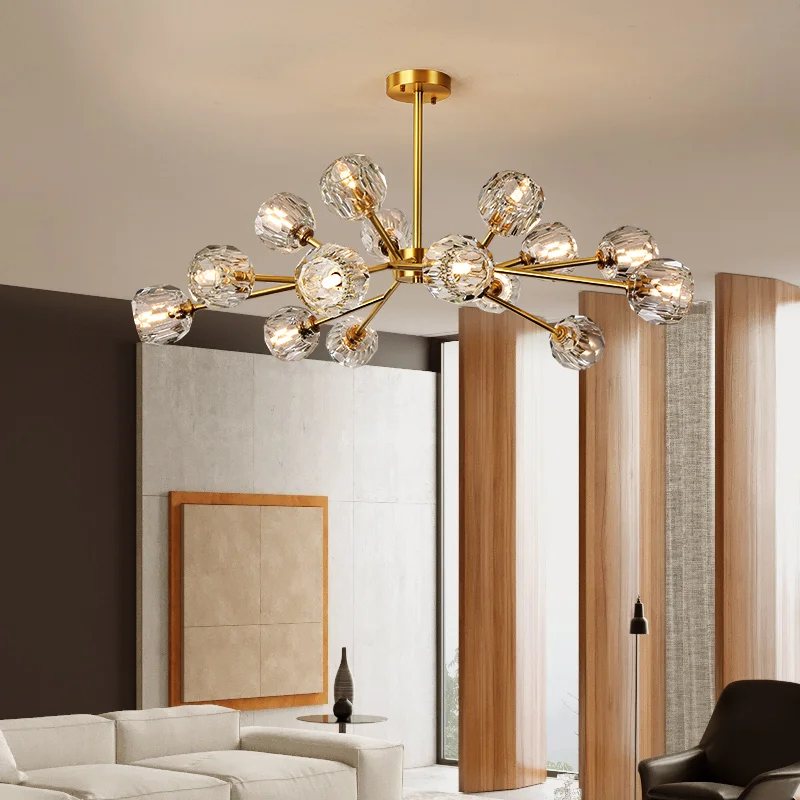 Modern luxury all copper chandelier for living room bedroom crystal home decor chandeliers ceiling molecular lighting fixtures
Modern luxury all copper chandelier for living room bedroom crystal home decor chandeliers ceiling molecular lighting fixtures
