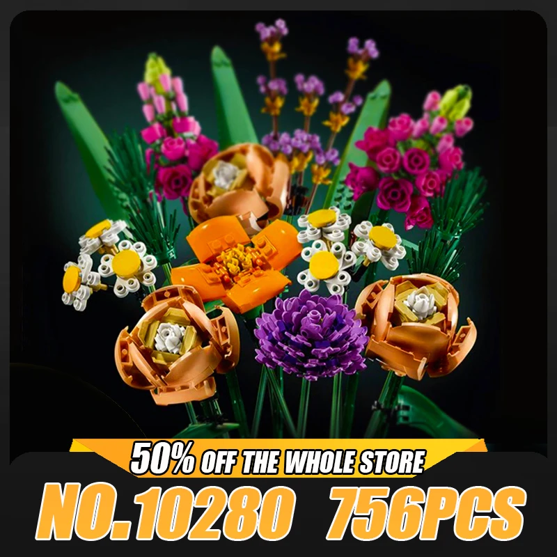 IN STOCK MOC Rose Flowers Bouquet Building Blocks Compatible 10280 City DIY Flower Kit Gifts for Girlfriend Toys Love
IN STOCK MOC Rose Flowers Bouquet Building Blocks Compatible 10280 City DIY Flower Kit Gifts for Girlfriend Toys Love