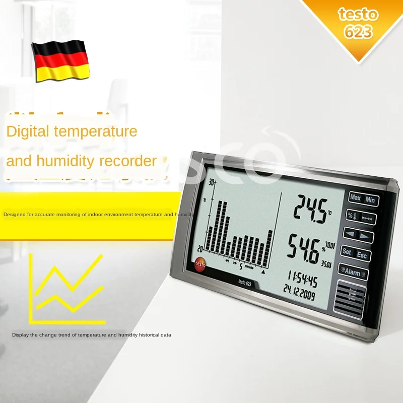 623 digital temperature and humidity recorder high precision industrial desktop
623 digital temperature and humidity recorder high precision industrial desktop