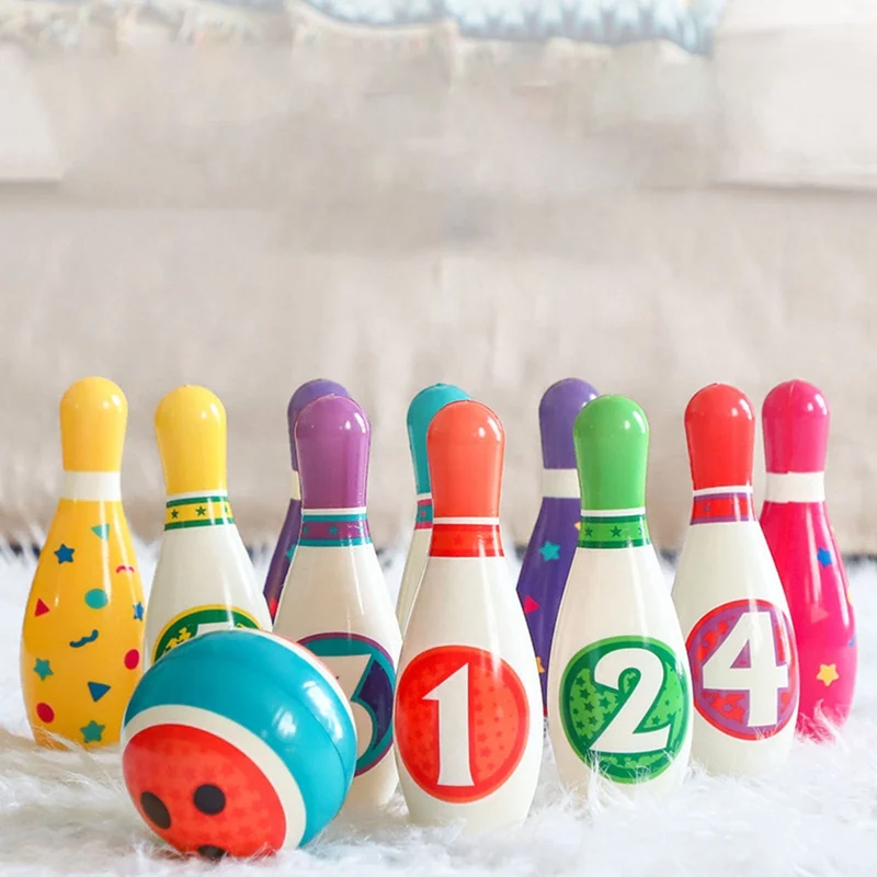 Indoor Outdoor Bowling Toys for Kids PU Solid Cotton Outdoor Indoor Sports Ball Toy Mini Bowling Game Premium Material Gift
Indoor Outdoor Bowling Toys for Kids PU Solid Cotton Outdoor Indoor Sports Ball Toy Mini Bowling Game Premium Material Gift