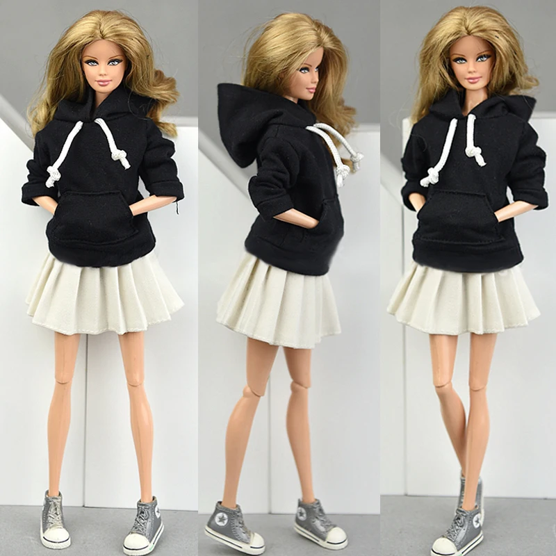 1/6 BJD Doll Clothes Winter Long Sleeve Top Hooddies Skirts Set for Barbie Clothes Outfits for 11.5" Dolls Accessories Kid Toys
1/6 BJD Doll Clothes Winter Long Sleeve Top Hooddies Skirts Set for Barbie Clothes Outfits for 11.5" Dolls Accessories Kid Toys