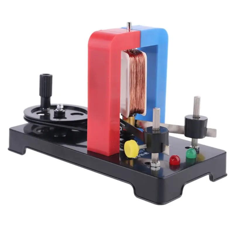 DIY Hand Electricity Generator Model Generator Faraday Electromagnetic Induction Experiment Education Toys
DIY Hand Electricity Generator Model Generator Faraday Electromagnetic Induction Experiment Education Toys