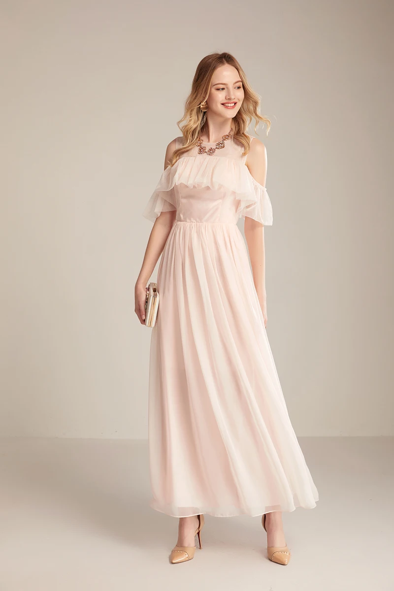 Women's Elegant Runway Dresses O Neck Sexy Off the Shoulder Ruffles Elegant Maxi Long Holiday Dresses
Women's Elegant Runway Dresses O Neck Sexy Off the Shoulder Ruffles Elegant Maxi Long Holiday Dresses