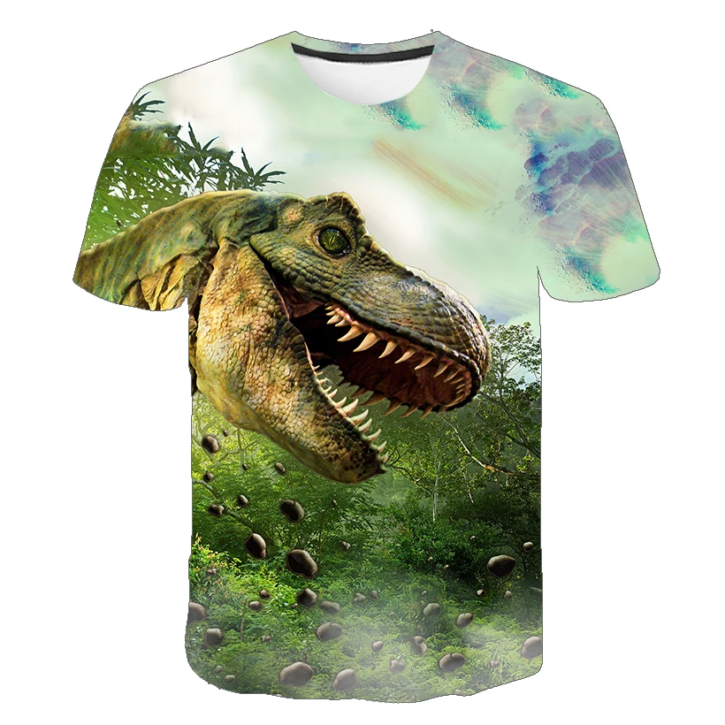 Casual Summer 3D Printed Cartoon Dinosaur Realm T Shirt Kid Funny Harajuku Fashion Tee Top Boys & Girls Design Cool Tshirt 4-14y
Casual Summer 3D Printed Cartoon Dinosaur Realm T Shirt Kid Funny Harajuku Fashion Tee Top Boys & Girls Design Cool Tshirt 4-14y