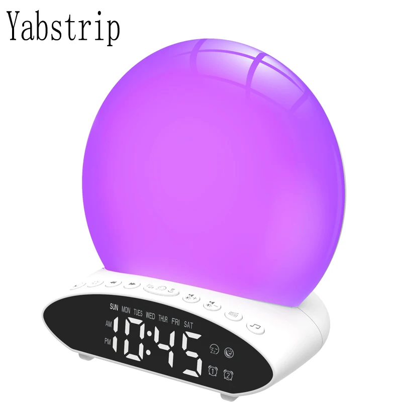 Wake Up Light Sunrise Alarm Clock Desk Lamp For Heavy Sleeper Sunset Project Lamp For Kids Bedside Bedroom LED Night Light
Wake Up Light Sunrise Alarm Clock Desk Lamp For Heavy Sleeper Sunset Project Lamp For Kids Bedside Bedroom LED Night Light