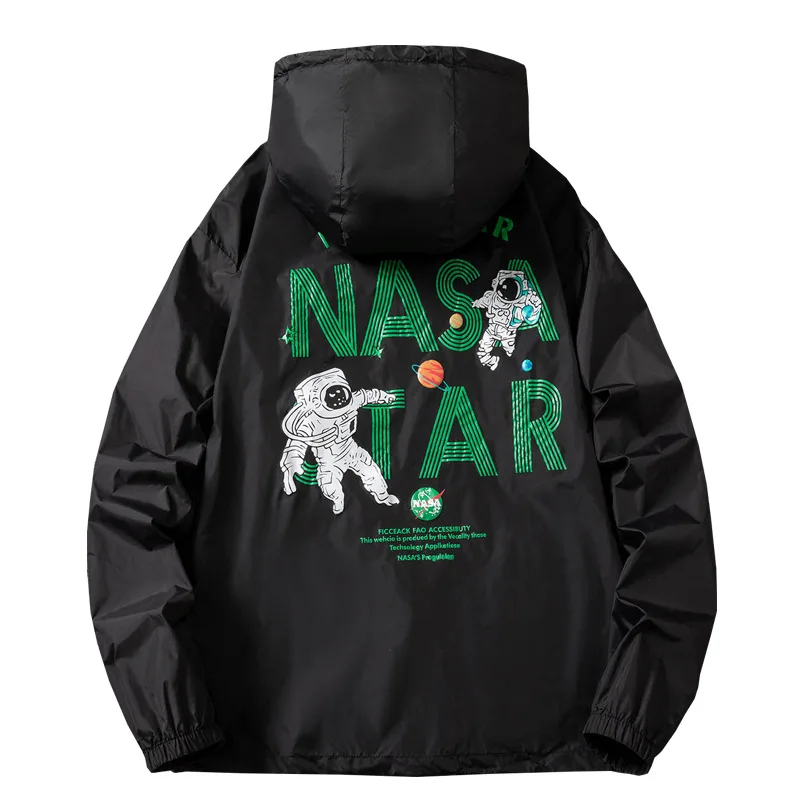 New Mens Bomber Jacket Casual Hooded Spring Autumn Windbreaker Hip Hop Harajuku Streetwear Male Zipper Jacket Coat Outwear
New Mens Bomber Jacket Casual Hooded Spring Autumn Windbreaker Hip Hop Harajuku Streetwear Male Zipper Jacket Coat Outwear