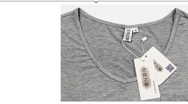 Modal Women T-shirt V- neck long Sleeve women shirt All match Lady Top Black White
Modal Women T-shirt V- neck long Sleeve women shirt All match Lady Top Black White