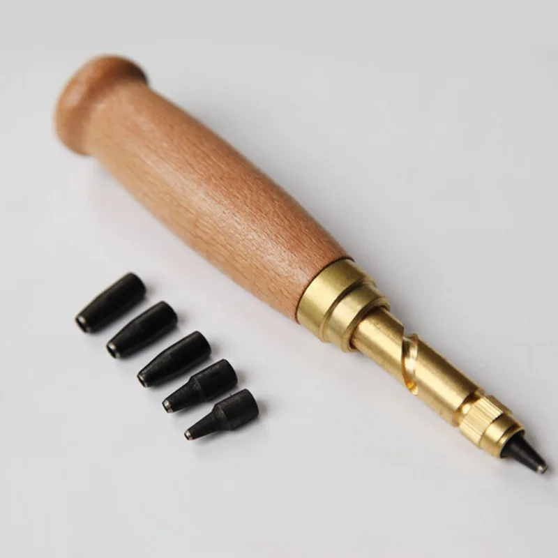 Automatic Belts Punch Replaceable Long Mute Rotary Punching Punchers Leather Craft Tools + 6pcs Tips HFD889
Automatic Belts Punch Replaceable Long Mute Rotary Punching Punchers Leather Craft Tools + 6pcs Tips HFD889