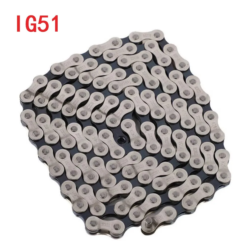 6/7/8 Speed Bicycle Chain IG51 116 Links Freewheel Shift Chain Wear Resistance Adjustable MTB Bike Chains Cycling Accessories
6/7/8 Speed Bicycle Chain IG51 116 Links Freewheel Shift Chain Wear Resistance Adjustable MTB Bike Chains Cycling Accessories