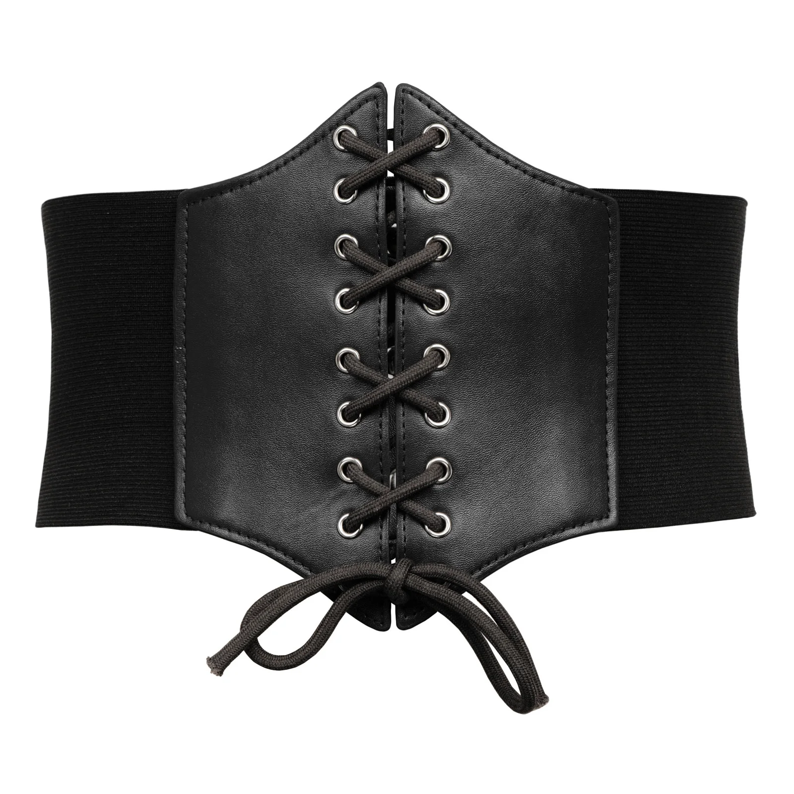GRACE KARIN Lace-up Cinch Belt Tied Corset Elastic Waist Belt 19cm Stretchy Elastic Wide Corset Belt Waist Cincher Waistband
GRACE KARIN Lace-up Cinch Belt Tied Corset Elastic Waist Belt 19cm Stretchy Elastic Wide Corset Belt Waist Cincher Waistband