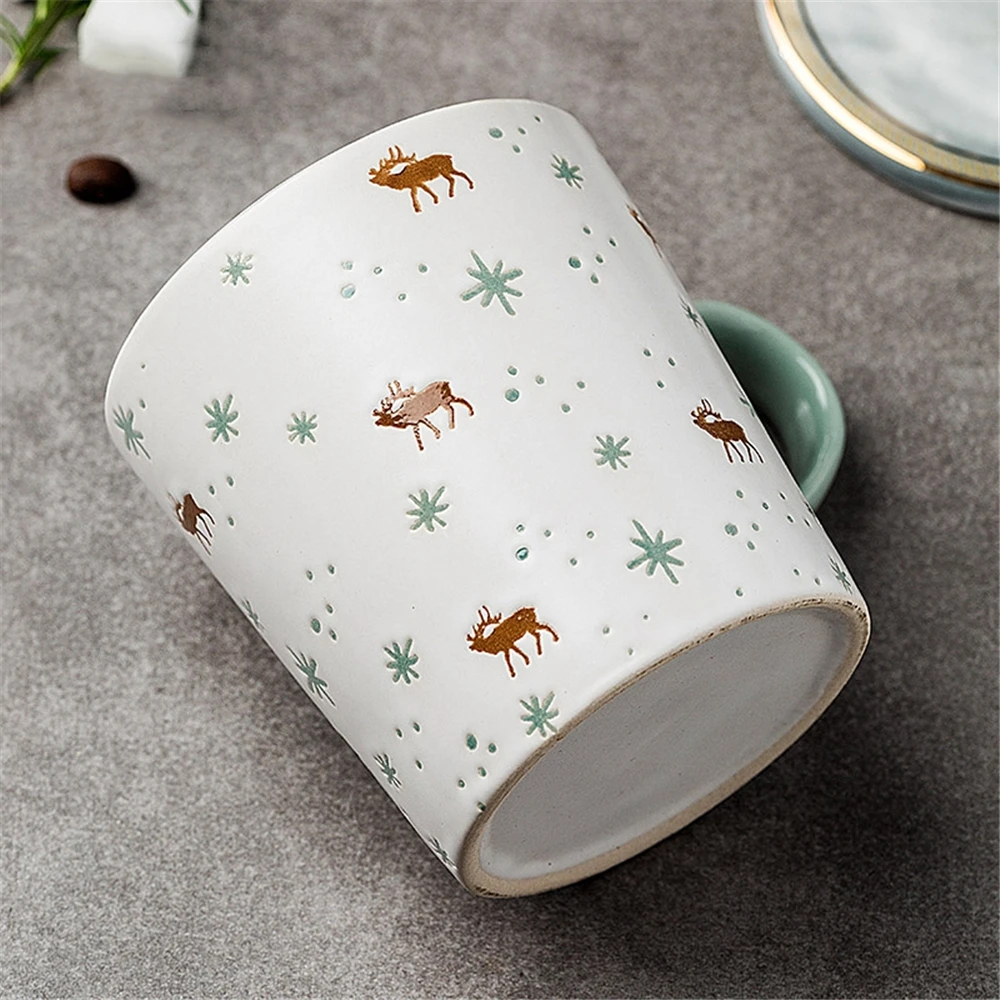 A Pair Of Christmas Couples, Ceramic Female Cute Water Male Tea Ceramic Water Home Coffee Creative Mugs, Milk Cup
A Pair Of Christmas Couples, Ceramic Female Cute Water Male Tea Ceramic Water Home Coffee Creative Mugs, Milk Cup
